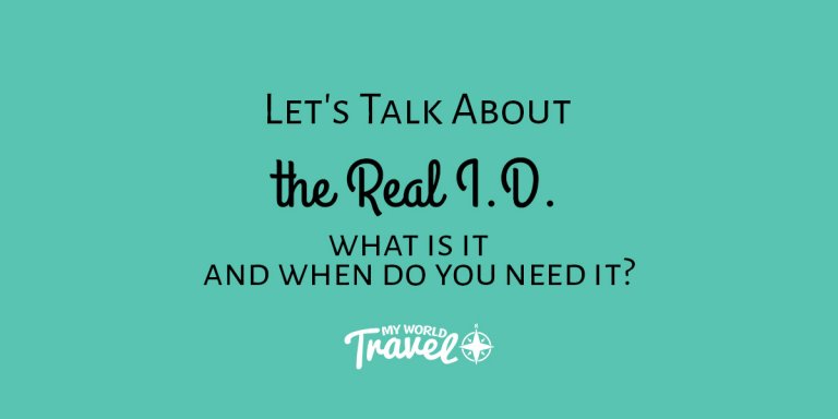 Let’s talk about the REAL I.D.